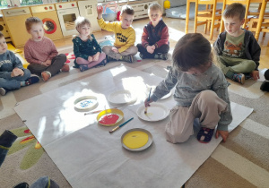 Wiosna jest kolorowa - więc i my robiliśmy eksperymenty z barwami