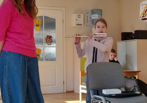 Flet, trąbka, pianino i akordeon bardzo nam się podobały