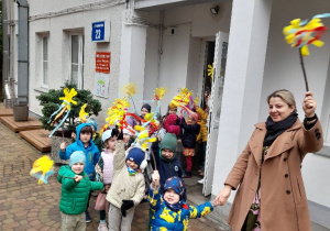 Powitanie Wiosny z całą społecznością Przedszkolną