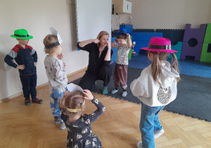 Mogliśmy się również wcielić w postacie do mini scenki, która stworzył dla nas nasz Gość