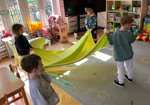 Popołudniowe zabawy ruchowe