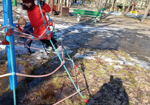 Rozwijanie sprawności ruchowej w ramach pobytu na świeżym powietrzu
