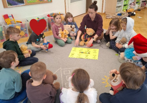 Zajęcia z pedagogiem specjalnym Panią Katarzyną Strzygą