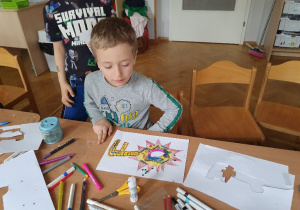 Klucz do swoich emocji - prezentacja pracy plastycznej