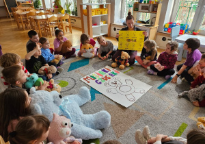 Misiaki Czuciaki - realizacja projektu o emocjach z Panią Kasią - pedagogiem specjalnym