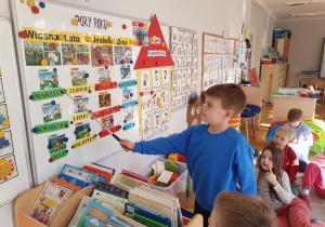 Utrwalamy znajomość pór roku i kolejnych miesięcy