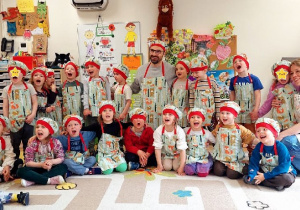 Nasi wspaniali pracowici Kucharze z naszym wyjątkowym Gościem - Dziękujemy!