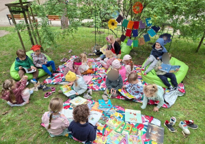 "Czytanie na Polanie" - akcja proczytelnicza cz 1