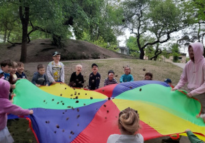 i materiałem przyrodniczym - nasze uśmiechu mówią same za siebie - było wspaniale!