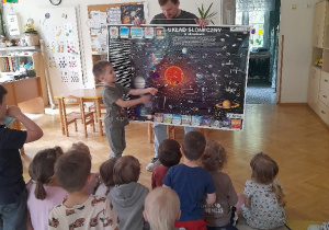 nie tylko nasi bliscy i nauczyciele są naszymi ekspertami - my sami również chętnie opowiadamy sobie na wzajem nt. kosmosu