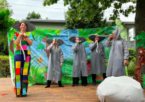 Przepiękna niespodzianka z okazji Dnia Dziecka Teatr Rodzica w przedstawieniu o kolorowym Słoniu - Elmerze